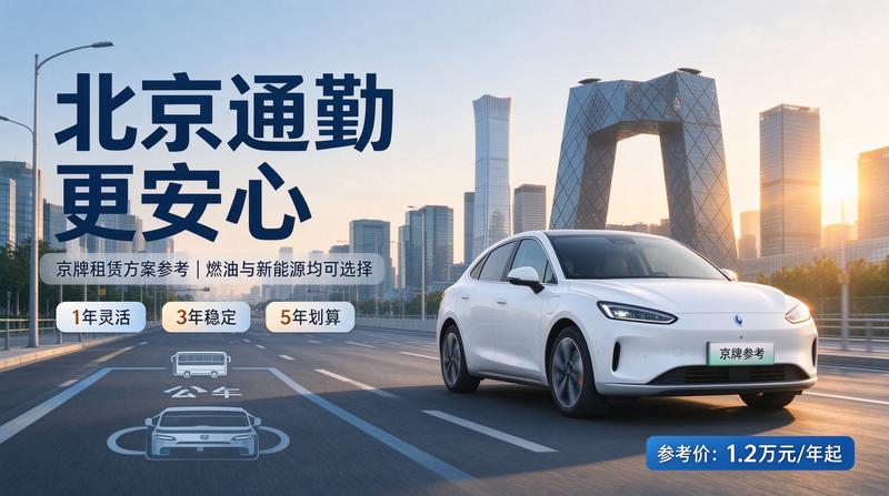 专业京牌租赁业务展示